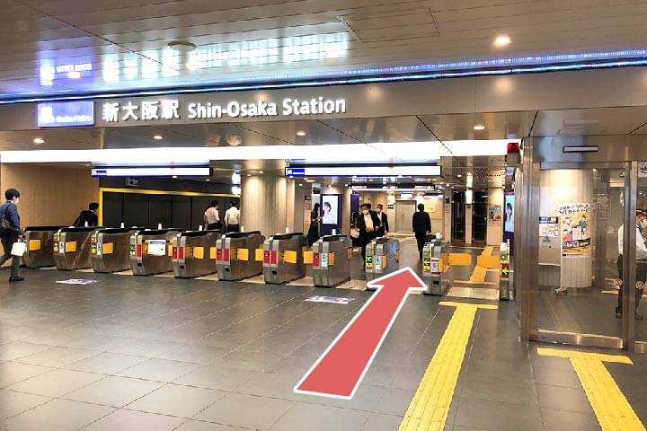 7.大阪メトロ御堂筋線(北大阪急行線)に乗車します。